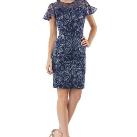 Carmen Marco Valvo Size 4 - New without tag - Picture 1 of 6